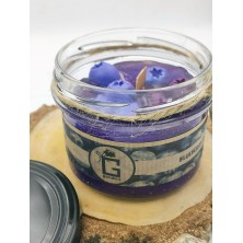 Świeca JAGODOWA w słoiku