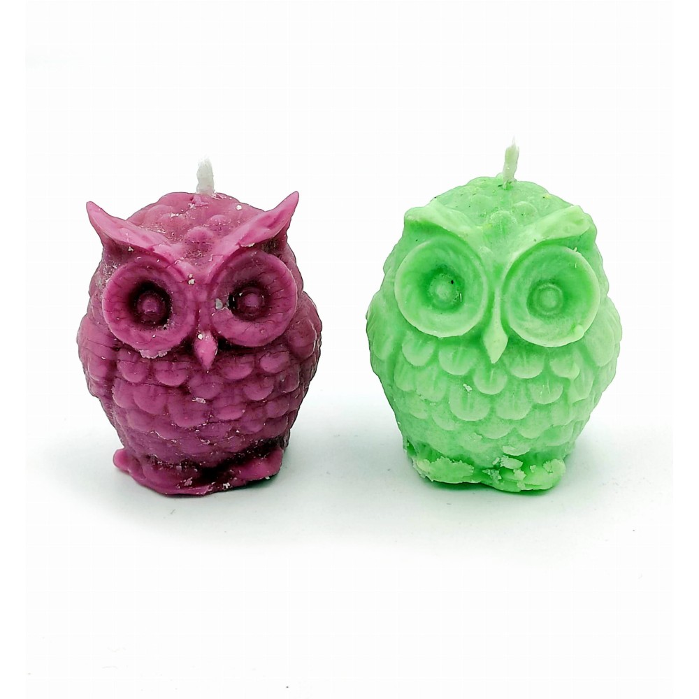 Świeca Sowa 2szt