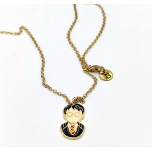 Komplet naszyjnik i kolczyki Harry Potter/Hermiona