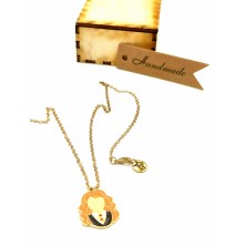 Komplet naszyjnik i kolczyki Harry Potter/Hermiona