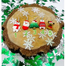 Kolczyki Świąteczne MIX