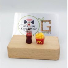 Kolczyki frytki Cola McDonalds