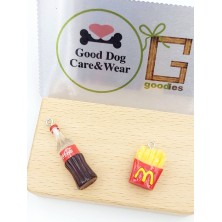 Kolczyki frytki Cola McDonalds