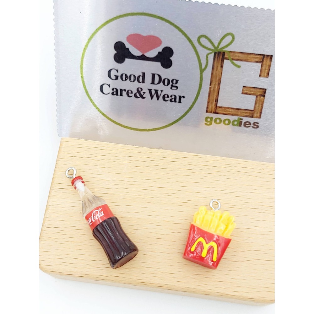 Kolczyki frytki Cola McDonalds