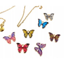 Bransoletka z karnecikiem prezentowym Motylek 2