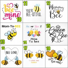 Bransoletka z karnecikiem prezentowym Pszczółka