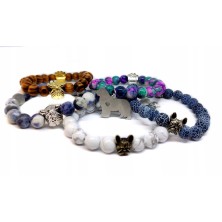 Bransoletka koraliki SOWA duży wybór