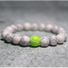 Bransoletka koraliki Tenis