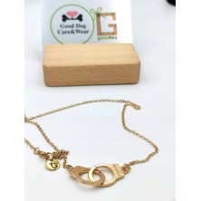 Naszyjnik Freedom srebrny/złoty