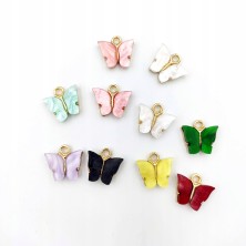 Naszyjnik Motylek z karnecikiem 2