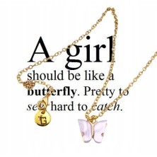 Naszyjnik Motylek z...