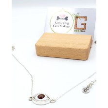 Naszyjnik OKO z karnecikiem