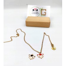 Naszyjnik LIS z karnecikiem