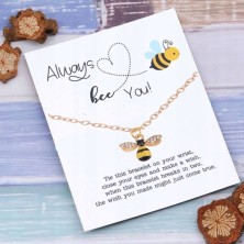 Naszyjnik Pszczółka z...