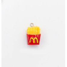 Naszyjnik Cola/Frytki z karnecikiem