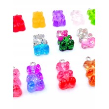 Naszyjnik Haribo z karnecikiem