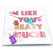 Naszyjnik Haribo z karnecikiem