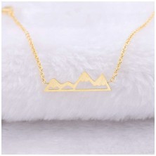 Naszyjnik Góry z karnecikiem srebrny lub złoty