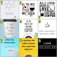 Naszyjnik KAWA z karnecikiem