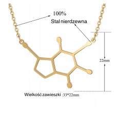 Naszyjnik KAWA z karnecikiem
