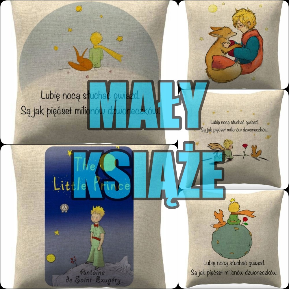 Poszewka na poduszkę Mały Książe