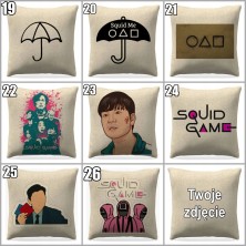 Poszewka na poduszkę Squid Game
