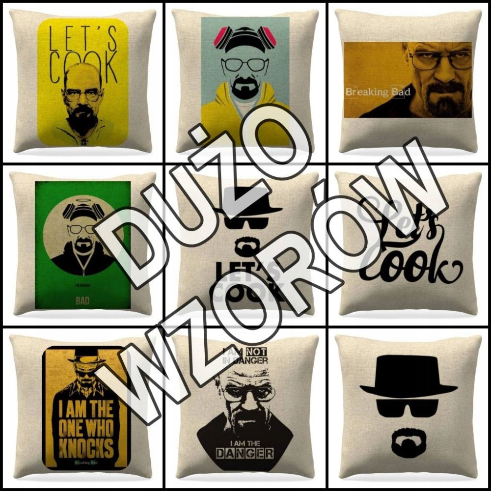 Poszewka na poduszkę Breaking Bad