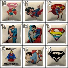 Poszewka na poduszkę Spiderman i Superman