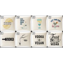 Poszewka na poduszkę Whisky/Gin/Wódka/Alkohol