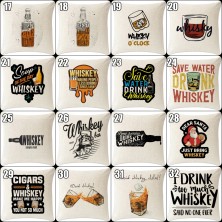 Poszewka na poduszkę Whisky/Gin/Wódka/Alkohol