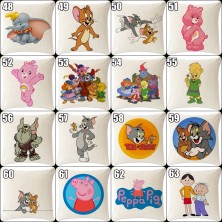 Poszewka na poduszkę Kreskówki