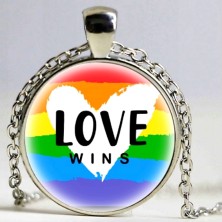 Naszyjnik 25mm PRIDE MONTH...