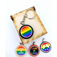 Brelok 25mm PRIDE MONTH...