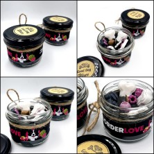 Świeca RASY PSÓW w słoiku