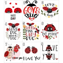 Naszyjnik Biedronka z karnecikiem